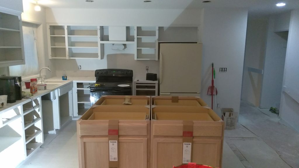 Stevens Re Llc On Twitter Connecting And Leveling Cabinets On A
