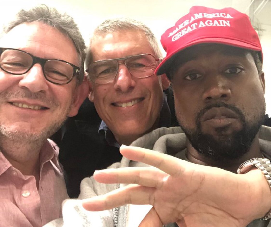 PresDollHands's tweet photo. That sucking sound you hear is coming from @kanyewest, whoโs hours away from implosion. Dude is so far off his rocker heโs making @realDonaldTrump seem normal. Next he should guest star on @RoseanneOnABC. #MakeAmericaNotSuckAgain https://t.co/2U43sRKwyR