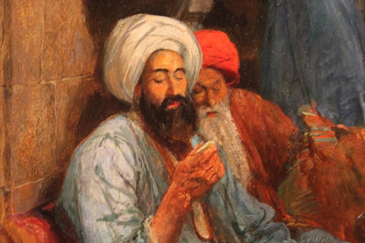 mssmK900's tweet photo. دَع المقاديرَ تَجري في أَعَنَّتِها
ولا تَبيتنَّ إلا خالِيَ البالِ
مَا بين غَمضَةِ عَينٍ وانتباهَتِها
يُغيِّرُ اللهُ مِن حَالٍ إلى حالِ

- شاعر. https://t.co/fDyXYdakj2
