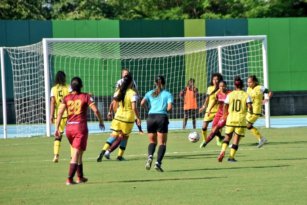 Terminó el partido de nuestras chicas contra <a href="/cdtolimafem/">Club Deportes Tolima Femenino.</a> por Liga Femenina en el 'Daniel Villa Zapata'. 1-1 fue el marcador. El gol nuestro lo marcó Sindy Constante.