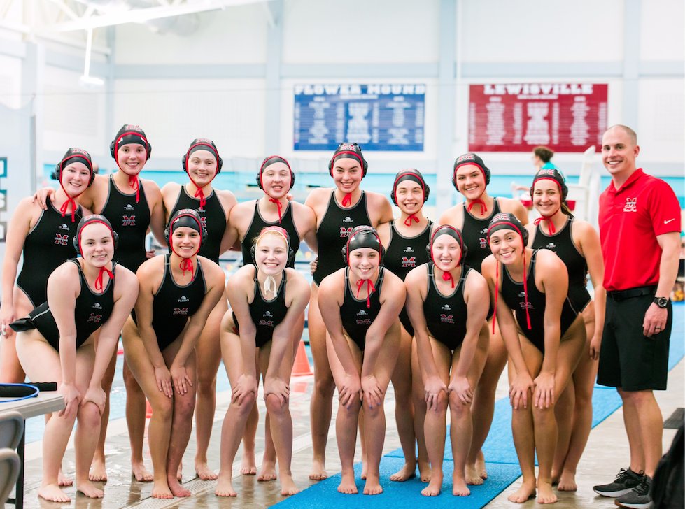 Marcus_HS's tweet photo. WTG! This past weekend the Marcus Water Polo teams competed at Regions. Men’s Varsity placed 5th, their best yet. The Varsity Ladies placed 4th and qualified for State in Austin May 4-5! #MarcusPride https://t.co/PQLm1ym2bj