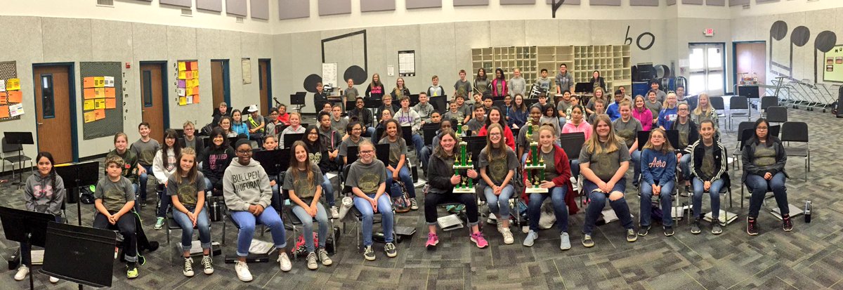 ruthcherryint's tweet photo. Congratulations to Megan Hammer and the Ruth Cherry Band for earning straight ones and best in class at their Sandy Lake competition today! @rcisdfinearts #RCISDJOY #cherrybrave https://t.co/q1R63rIafU
