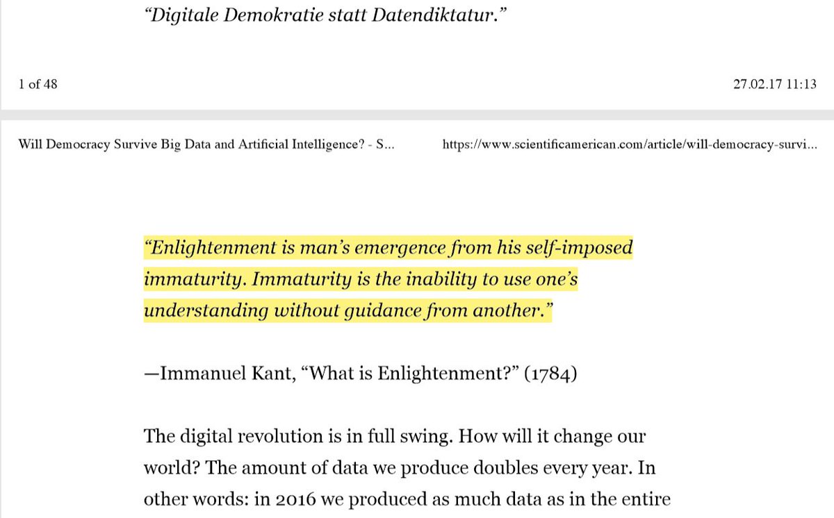 OsungKwan's tweet photo. "Immaturity is the inability to use one's understanding without guidance from another." -Kant today's highlight. #NHsmtp #quotesoftheday #quotes https://t.co/i55DFDuMIx