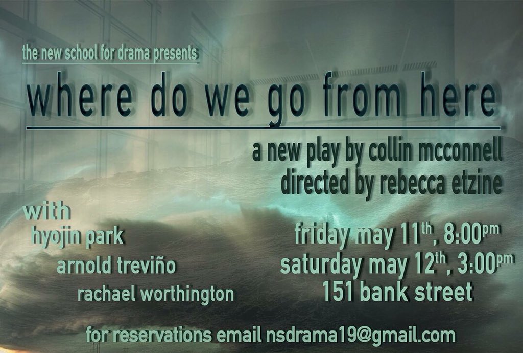 Betzine's tweet photo. In this week’s edition of Rebecca Uses Photoshop for Its Intended Purpose: NEW PLAYS! FROM MY COHORT! HAPPENING IN 2.5 WEEKS! #lolgradschool #the1918 https://t.co/fDf9mH7ZAP