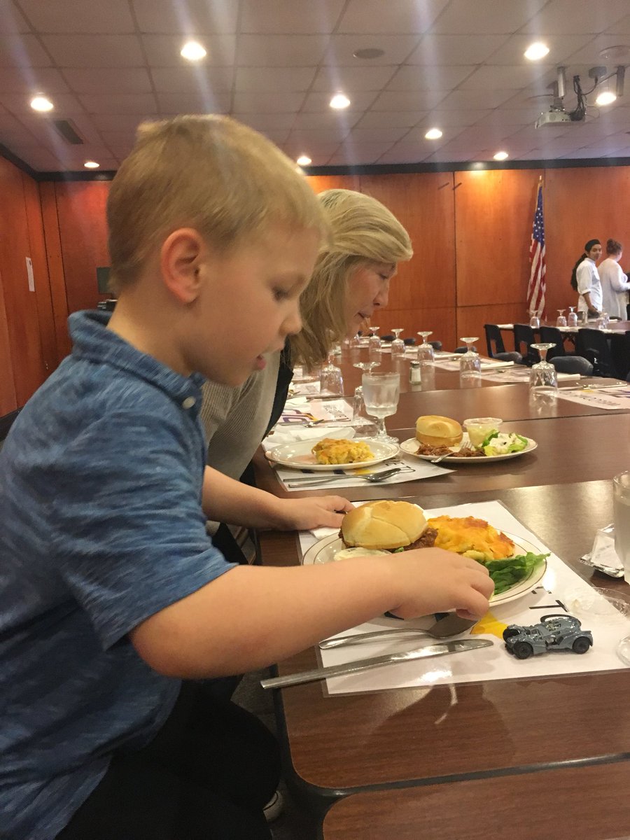 Great dinner at Spires Cafe <a href="/FrederickCTC/">FCPS_CareerTech</a>!! So proud to teach some of these amazing students in the culinary program!!