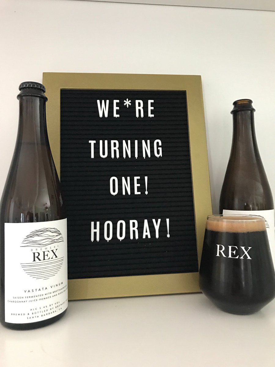 breweryrex's tweet photo. It’s our one year anniversary and to celebrate we’re offering free shipping and 36% off all beer and merch starting tomorrow 4/26 till Sunday. Celebrate with us by popping one open this weekend! Discounts automatically applied at checkout https://t.co/EvnuLH4KW7 https://t.co/Aen8cmHnPc