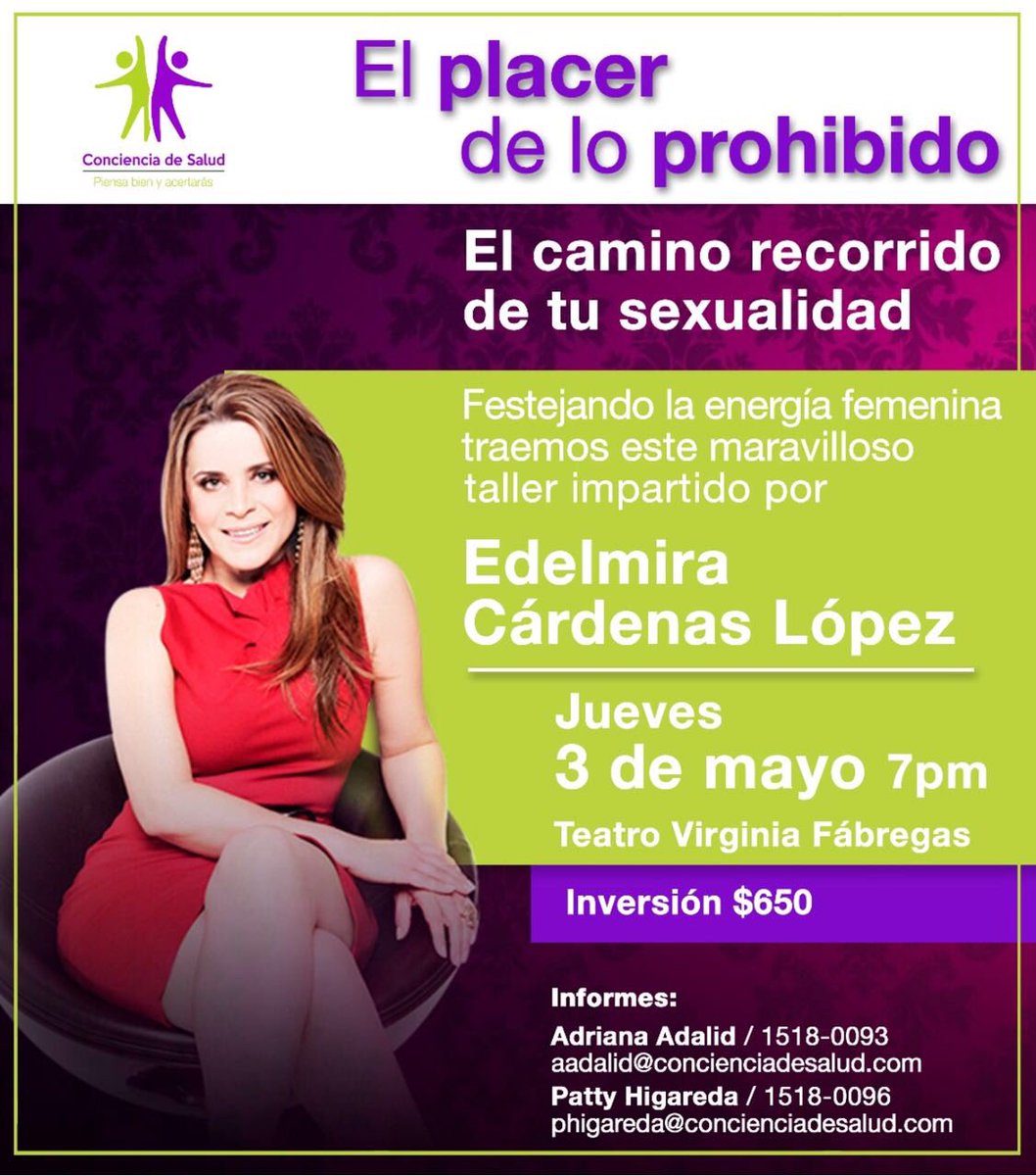 TownhouseNet's tweet photo. No se pierdan del taller que impartirá @sexualmenteedel #ElPlacerDeLoProhibido Nada mejor que escuchar a la Master en vivo y a todo color! https://t.co/oPiPLjR7K0