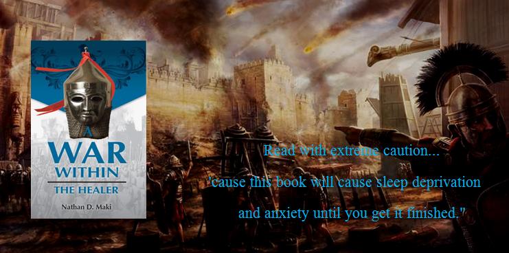 NathanDMaki's tweet photo. @kindlebooks12 #Free on #Kindle this week only, A War Within: The Healer is historical fiction following the Roman invasion of Parthia. March with Rome's legions as Theudas fights to free his mother from slavery!

https://t.co/UP3fiHzKp3 https://t.co/3i3IbJnazh