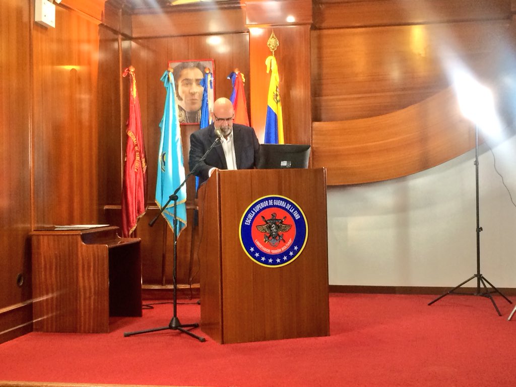 ieseofanb's tweet photo. El Constituyentista Francisco Ameliach dicta conferencia sobre: Elite de Poder, Participación Política “Guerra Total en Tiempos de la Globalización” contra Venezuela  en el IESEOFANB. @Filosoguerra https://t.co/74fXbMZ6NY