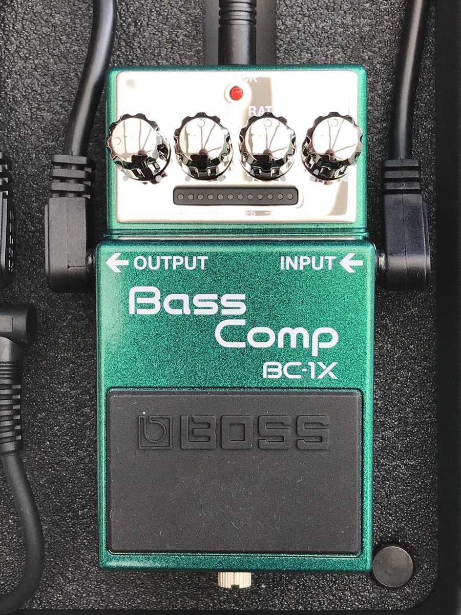 usowicz's tweet photo. Pedal #4 - Boss BC-1X

Having got the essence of my sound sorted I just needed to tame the front-end. Enter the BC-1X compressor. The perk for buying my 4th Boss pedal? A free pedal. I opted for the limited edition RC-1BK looper. https://t.co/aAt0YdPsy3