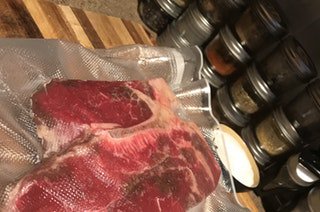 Nomiku's tweet photo. Thank you #Nommunity member, Jame, for adding your delicious recipe for a 24oz #SousVide Porterhouse with Potatoes &amp; Asparagus to @EatTender! Check it out here ---> https://t.co/PfyESTcXdS https://t.co/zCXx2ecfCZ