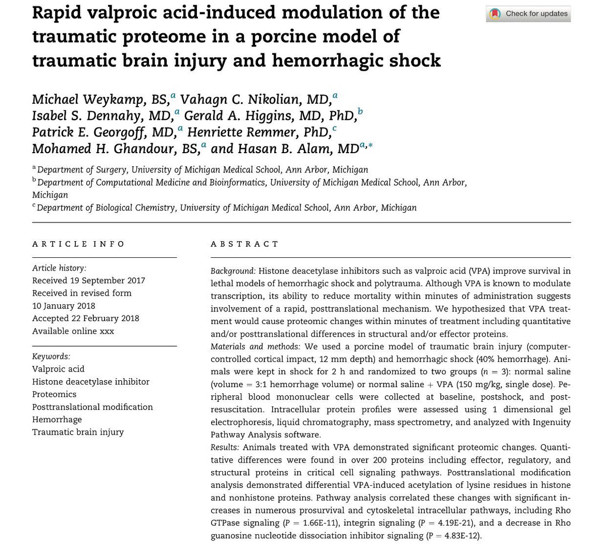 Vahagn Nikolian On Twitter Proud Of Weykampmike One Of The Best Medical Students I Have Had The Pleasure To Work With Developed This Project From Scratch Saw It Through To Publication Uwsurgery