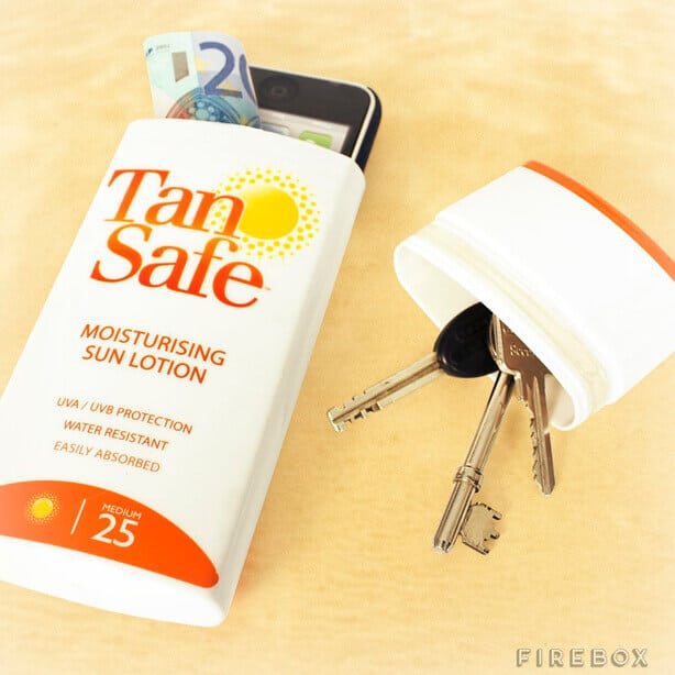 SunGoddessLLC's tweet image. Keep track of your stuff and avoid your valuables becoming easy pickings by stashing them in the least obvious place — your sunscreen bottle! #BeachHack #SummerFun