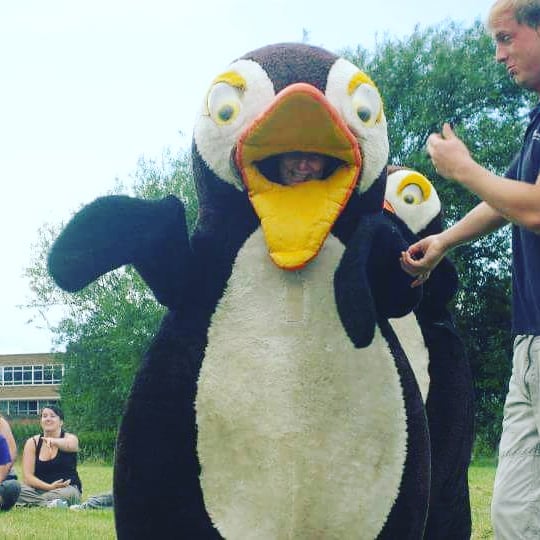 It's National Penguin Day! We're remembering the time we stuck a circler in a penguin suit for It's A Knock Out! Now that was a fun weekend! 
#joinus #circulate #ladiescircle #ladiescirclegreatbritain #itsaknockout #cheadleandgatleycircle