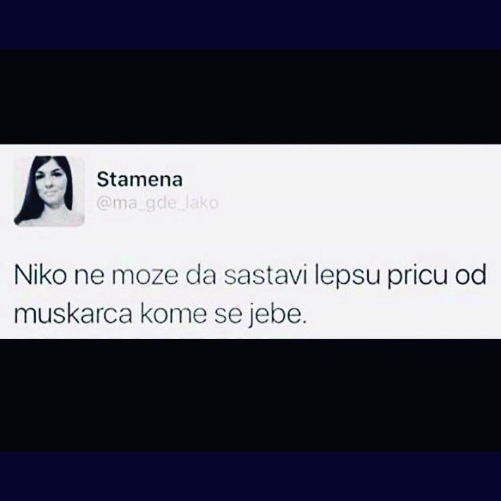 Na moj pedeseti rođendan imam želju da vam poklonim najjaču misao napisanu na društvenim mrežama. Ikad!