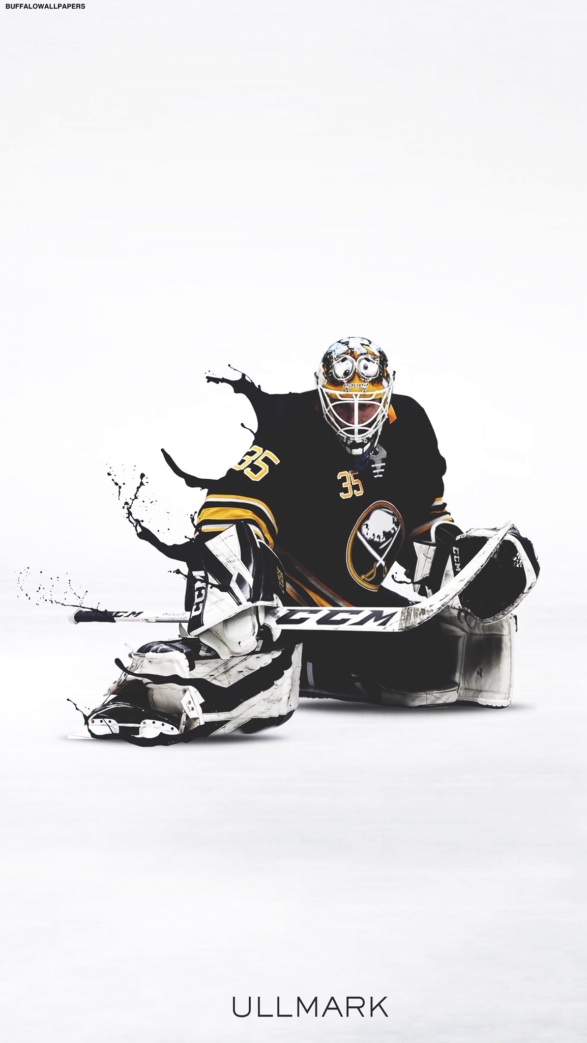 Jordan Santalucia on X: Linus Ullmark wallpaper #Sabres   / X