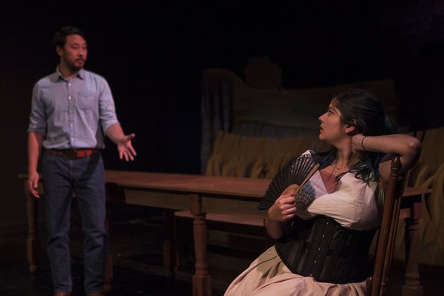 raggedwingens's tweet photo. Raise your hand if you are #readytofaceTheEnd. Two performances of A Different Stretch of Long Earth remain! Bison, cowboys, &amp; Doomsday. See it while you still can! 
https://t.co/eXGsyzNg4r 

#apocalypse #doomsday #ensembletheater #raggedwingensemble #theateroakland #oaklandarts https://t.co/CZfeHvun2D