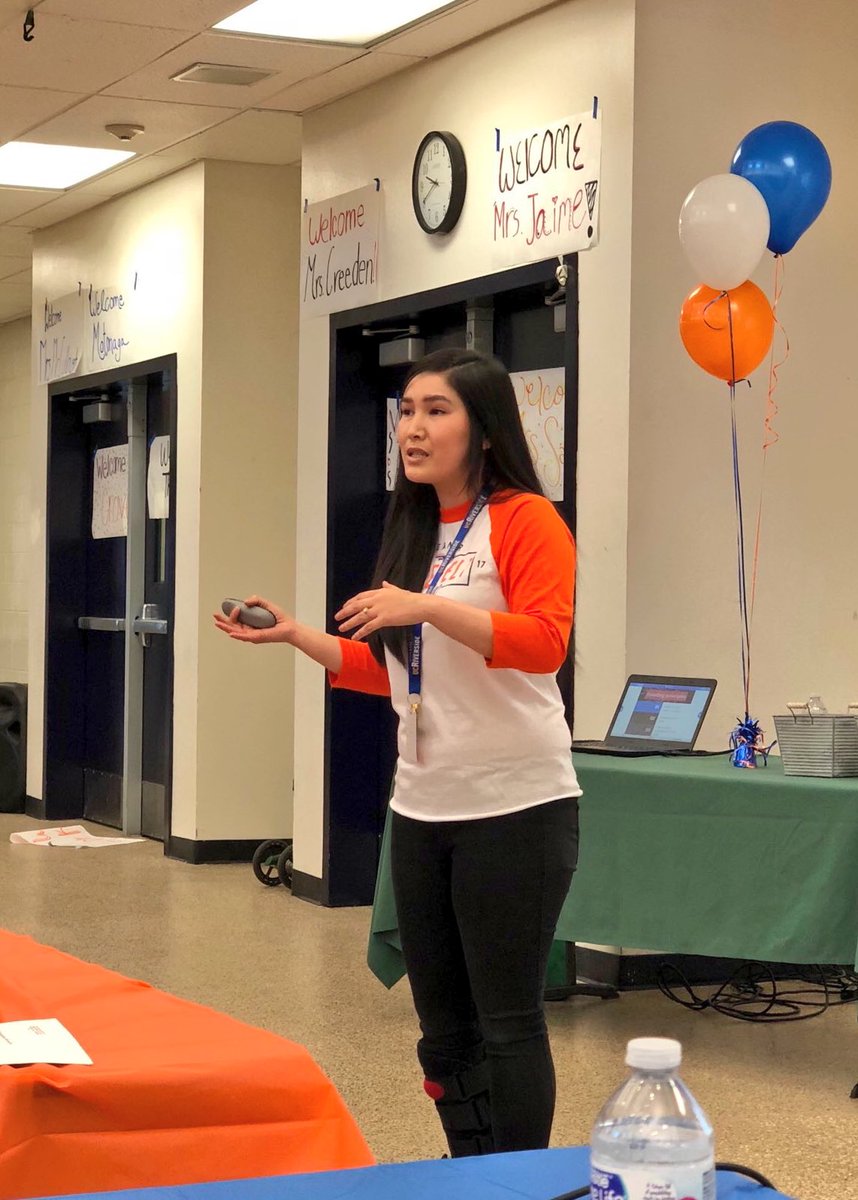 eSTEMacademy's tweet photo. #CNUSD counselors visited #ERHS today and our #ERHSSTEM students welcomed them as they toured the campus. A few students got to share their experiences in #STEM as #Counselor Ms. Cabal gave an overview of the program. https://t.co/5JogGCnqVS