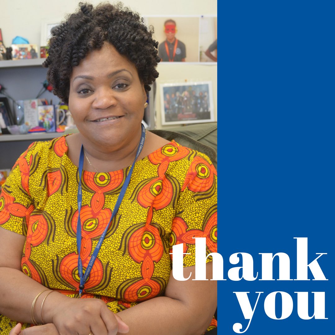 DCScholars's tweet photo. Meet Crystal Balogun, Business Manager at DC Scholars Stanton Elementary. "Ms. Balogun fills the office with love daily and works tirelessly to ensure our scholars and families have the resources they need to flourish. Thank you Ms. Balogun for all that you do!” https://t.co/LlTWe2Wulu