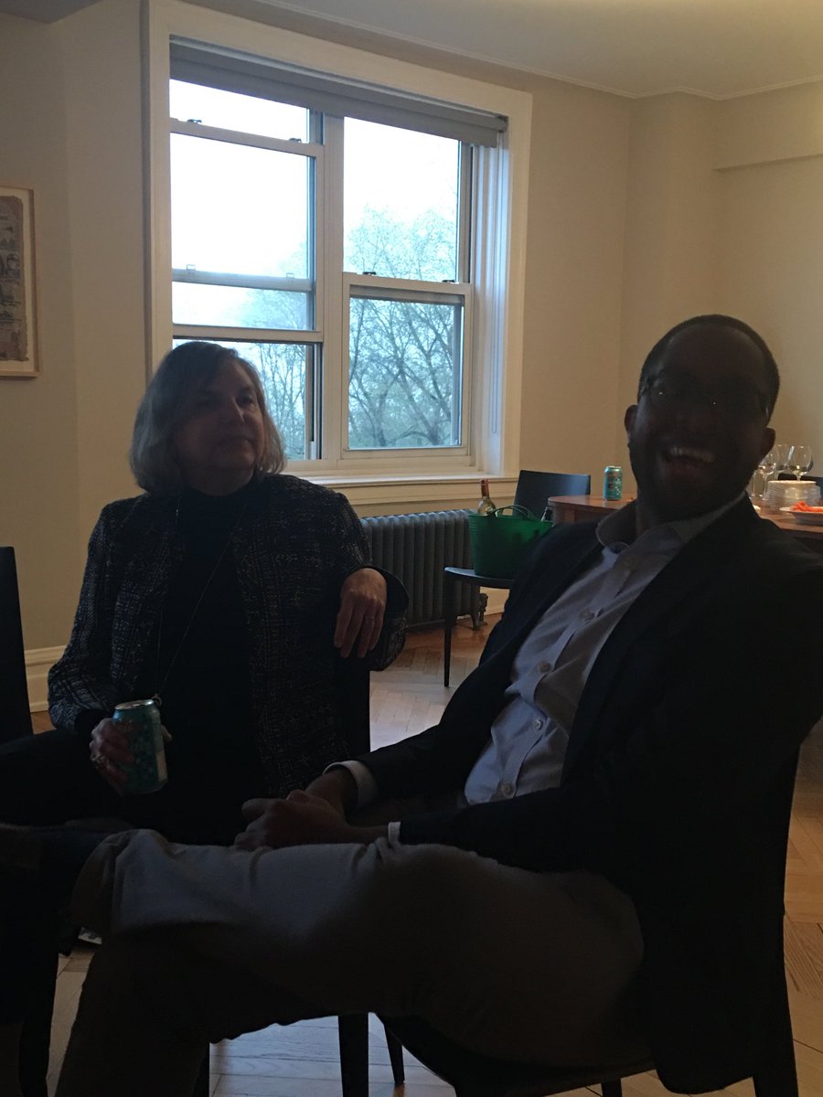 bigaldowning's tweet photo. With @zellnor4ny with his law professor in Morningside Heights! #Z4NY is happening all over the city! https://t.co/bSwGEoIK0a