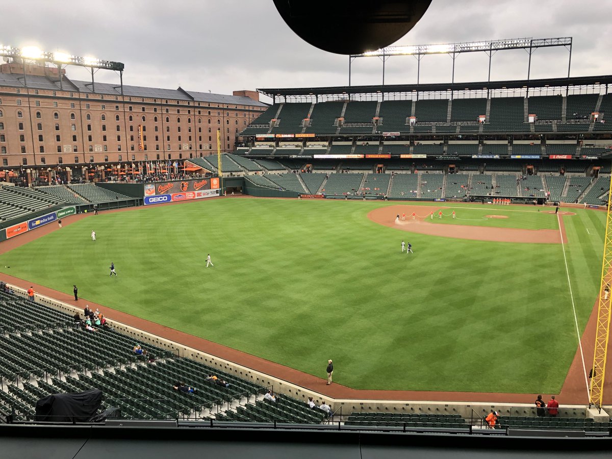 ImperiumHealth's tweet photo. @ImperiumHealth staff enjoying a break from #NAACOS conference- great night for some baseball @Orioles! https://t.co/b5f1FH2kMw