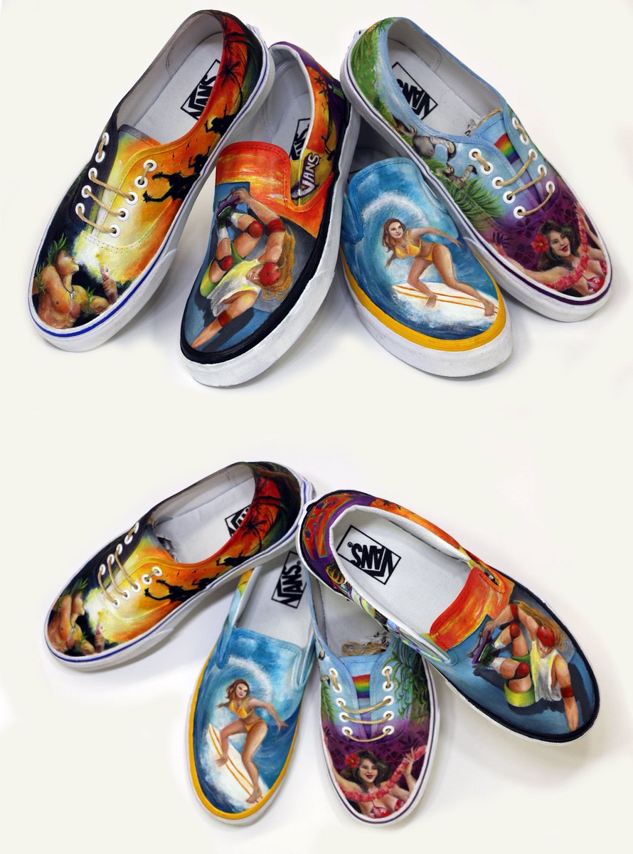 HIDOE808's tweet photo. The Moanalua High students behind those amazing #VansCustomCulture designs now vying for a $75,000 national prize — Arianne Javier, Yunjung Rho, Samara Oshiro, Arri Lei Javier, Katie Li. VOTE HERE THRU MAY 4: https://t.co/ybQx3kXEEc #MenePride #HI4PublicEd #edarts https://t.co/04Pq45f9it