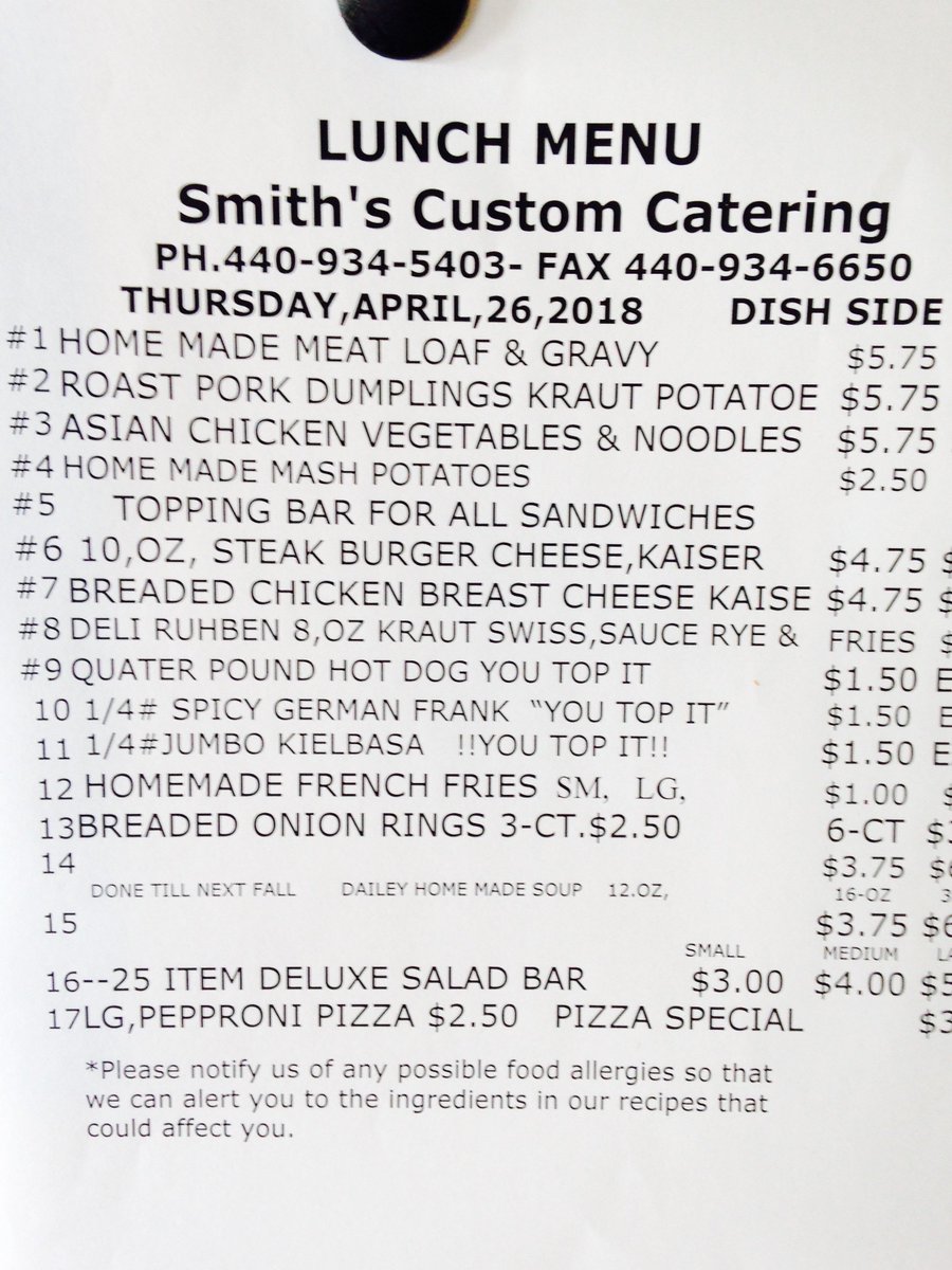 CateringSmiths's tweet photo. https://t.co/RhLHV5DPKs