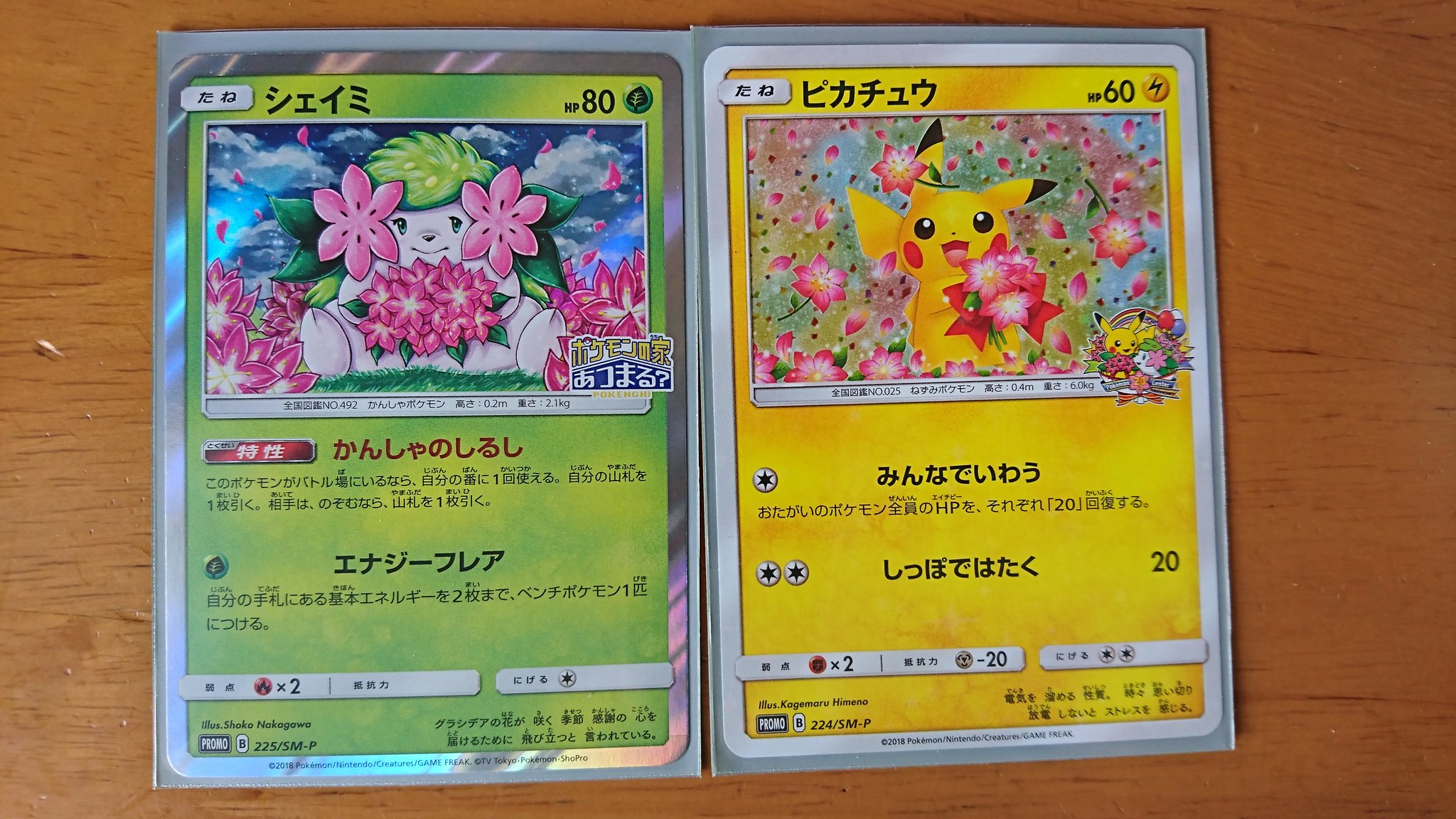 O Xrhsths エコノ Sto Twitter 昨日入手したポケカ W 左がしょこたんイラスト限定シェイミ 右側が昨日より5パック購入でもらえるピカチュウどちらも数限りあるのでほしい人はお早めにポケセンへ D O Xrhsths エコノ Sto Twitter 昨日入手したポケカ W 左がしょこたんイラスト限定シェイミ 右側が昨日より5パック購入でもらえるピカチュウどちらも数限りあるのでほしい人はお早めにポケセンへ D