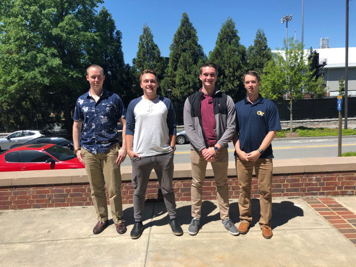 Kudos to Brother Notz and our entire philanthropy team for their work on Kick the Stigma... we were able to donate $3,000 to the GT Mental Health Student Coalition for their upcoming conference!