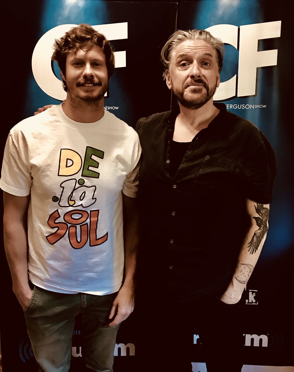 TheCFergShow's tweet image. We had a blast having Anders Holm @ders808 in the studio! Make sure to check out his new movie @GameOverManFilm on @netflix! Hope to see him back here soon! @SIRIUSXM @SiriusXMComedy #thecraigfergusonshow