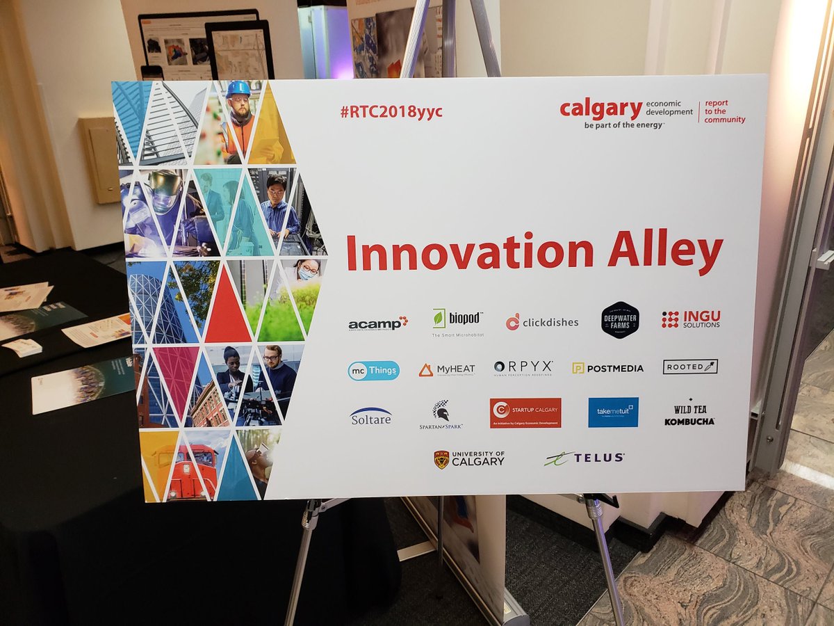 mcThings_iot's tweet photo. Stop on by the #mcThings booth in Innovation Alley at @calgaryeconomic's Report to the Community! We've got some cool #IoT #tech, #demos and more to get you excited about the #internetofthings! #yyc #clouddata #assettracking #remotesensing https://t.co/dKa3coH2ZT