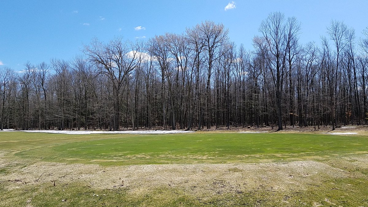 GolfNorthBrook's tweet photo. Tomorrow's the day!  Front 9 walking only. Back 9 still has a fair amount of snow.  Back 9 and carts should be some time next week.  Small chance of rain this week but the rest of the forecast has good drying condition. #getoutandgolfnbcc https://t.co/rjNxzjSJVT