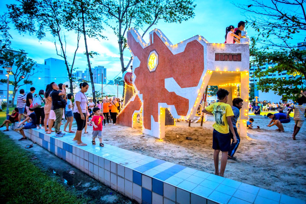 YamKeng's tweet photo. #SingaporeHeritageFestival at #ToaPayoh. #dragonplayground https://t.co/qcUYTGzHGs