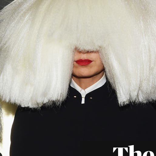 Why is nobody talking about how Sia is just Hulk Hogan’s mustache?