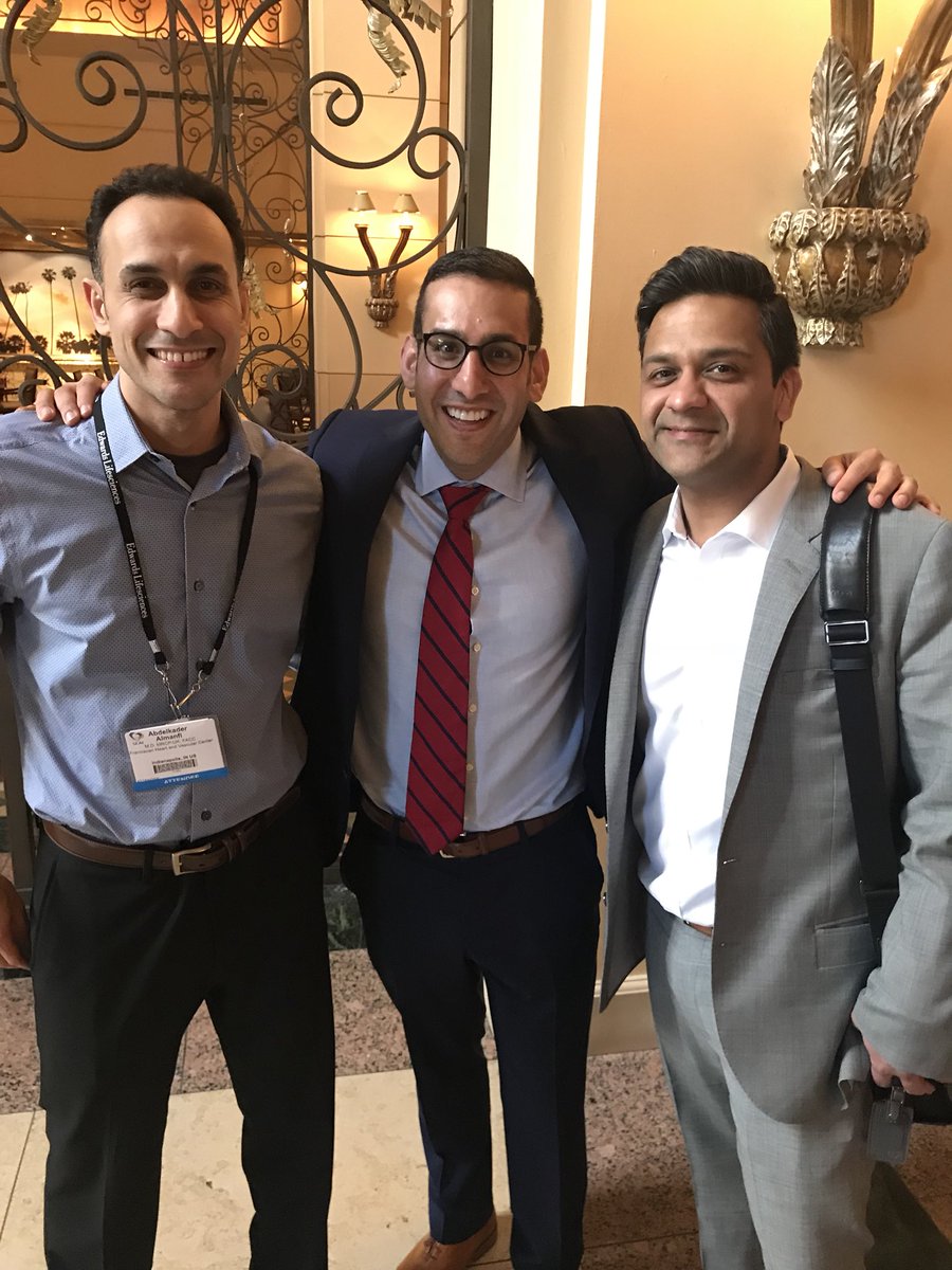 DrAmirKaki's tweet image. #PercAx pioneer Dr.Raj Tayal and Dr Almanfi who needs no twitterduction! Great seeing these gentlemen in real life.  #SCAI2018
