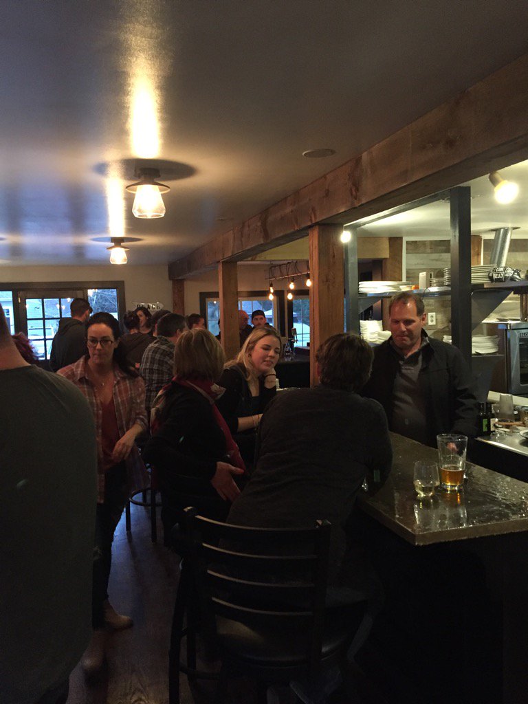 visitbluewater's tweet photo. At Pre-grand opening for @bayfieldbrewing #publichouse. You rock!! Food is fantastic. Awesome Ale. @eatdrinkmag https://t.co/AGt2ekcsGe