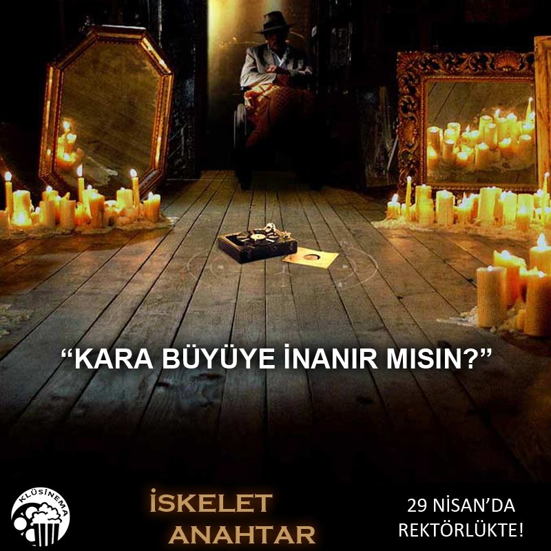 İlk korku filmimize hazır olun!

#İskeletAnahtar filmi 29 Nisan Pazar günü saat 20:00'de, Eski Rektörlük Binası alt salonda!

Detaylar: facebook.com/events/1631078…