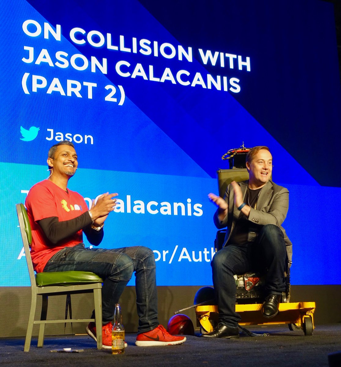 FutureJurvetson's tweet photo. Debunking "all this crypto nonsense" at #BLOCK2TheFuture
@Jason’s interview: https://t.co/DxAzGRzk7a
"I used to say that it is possible that Bitcoin goes to zero. I now think it is probable."
“These ICOs are going to end in tears... 95% were incompetent or outright scams.” https://t.co/9GoIA6pkl5