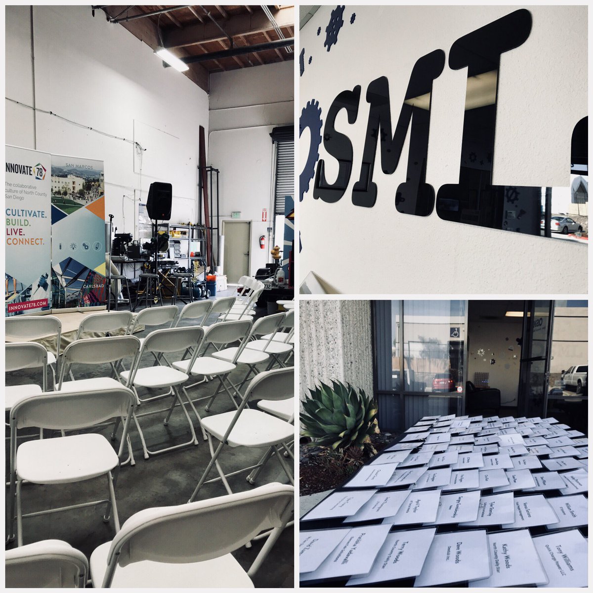 Innovate_78's tweet photo. All set up and ready for the first #Startup78 #meetup at @OSMakerLabs in #vista — Expecting a great turnout and exciting speakers | #startupsd #sdmakers #makesd #innovate78 #innovatesd https://t.co/u11fJpinMl
