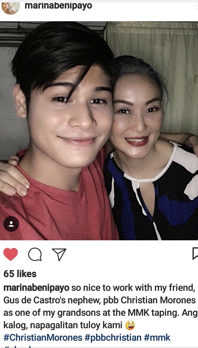 mi2_13's tweet image. Thanks Ms. @MarinaBenipayo for taking care of your apo😍@itschristianmo aka Luis for #MMK, watch for it soon!