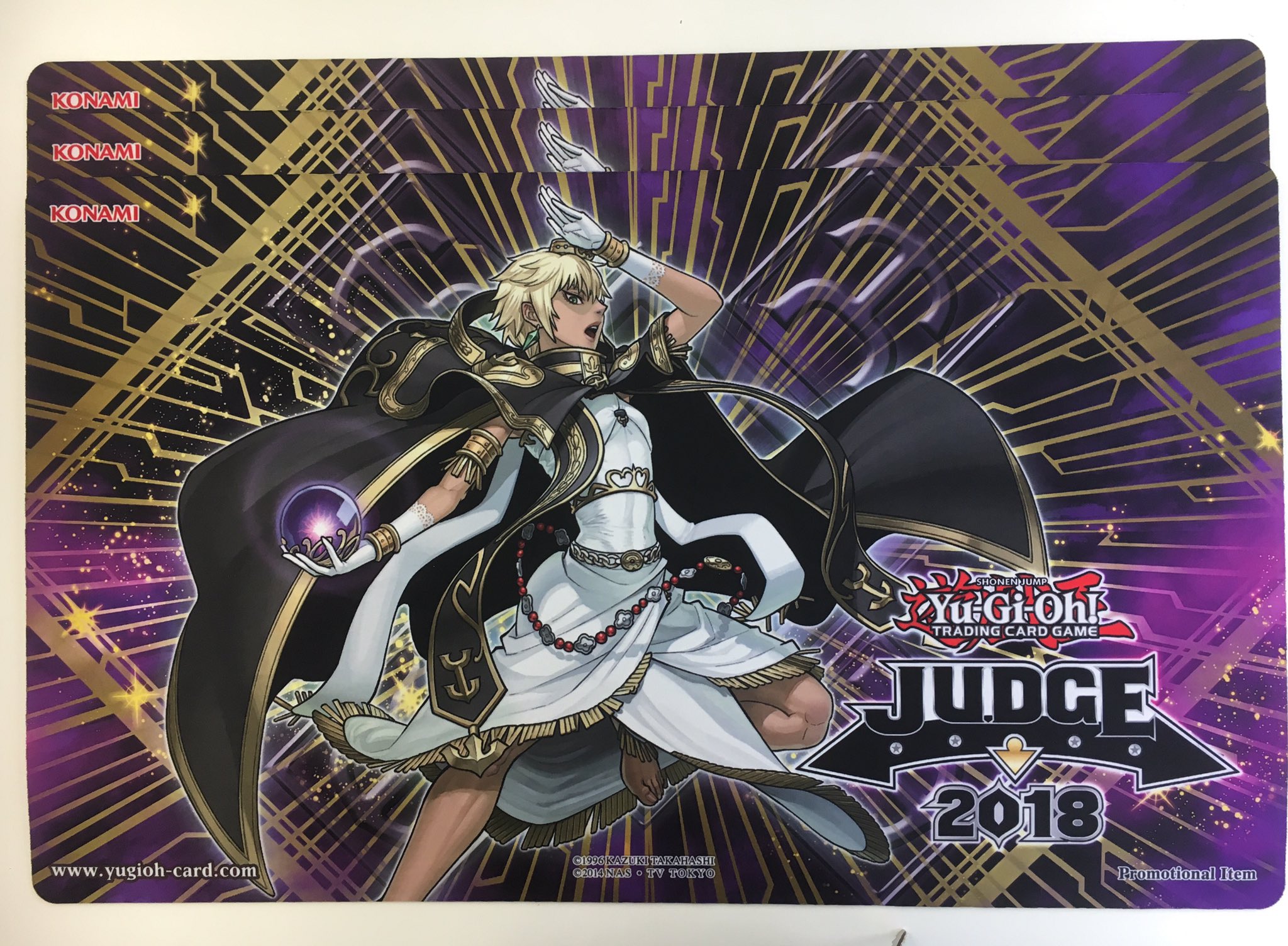 希少】トワイライトロードシャーマンルミナス judge 2018 プレイマット