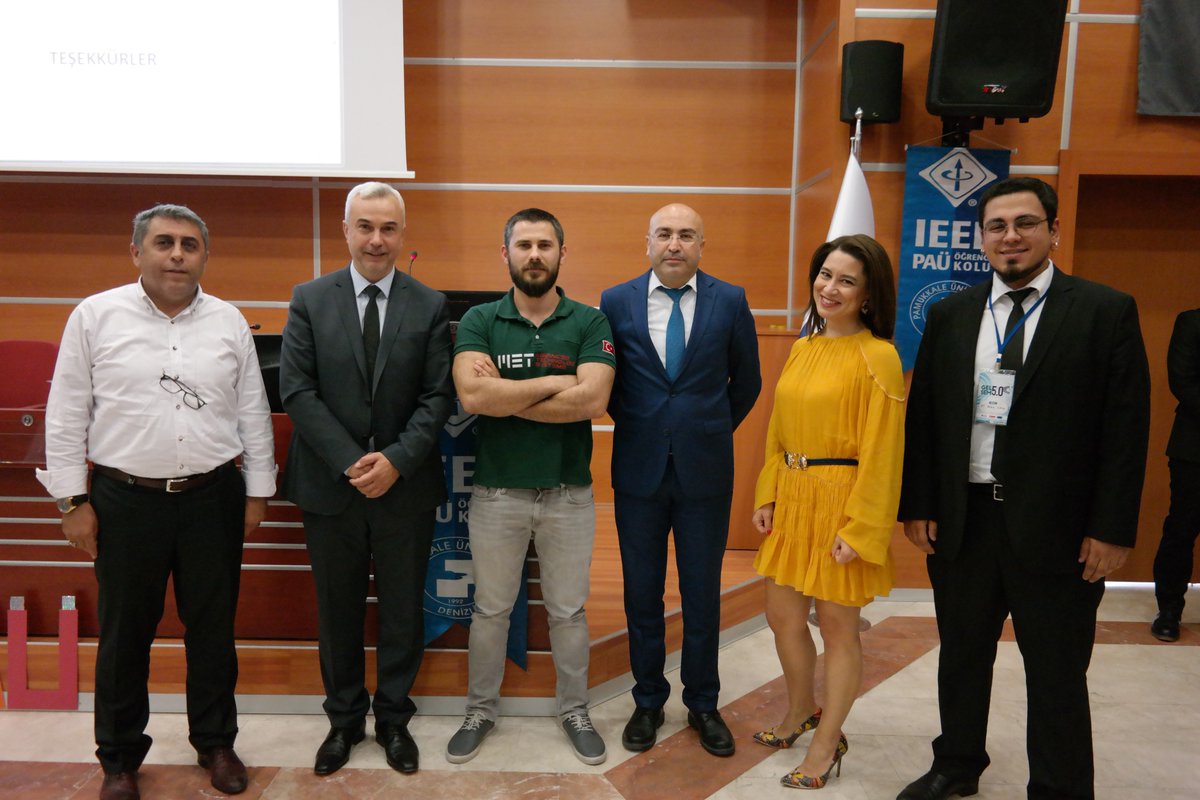 MuratMerdin's tweet image. 24 Nisan Salı günü Pamukkale Üniversitesi &apos;nde Gel-Sem 5.0 Etkinliğinde Endüstri 4.0&apos;ın Makine Öğrenmesi ve Derin Öğrenme konularındaki uygulamalarımızı anlattık. PAÜ&apos;deki öğrenmeye meraklı genç arkadaşlar olduğunu görmek geleceğe dair umutlarımızı arttırdı. #met_automation