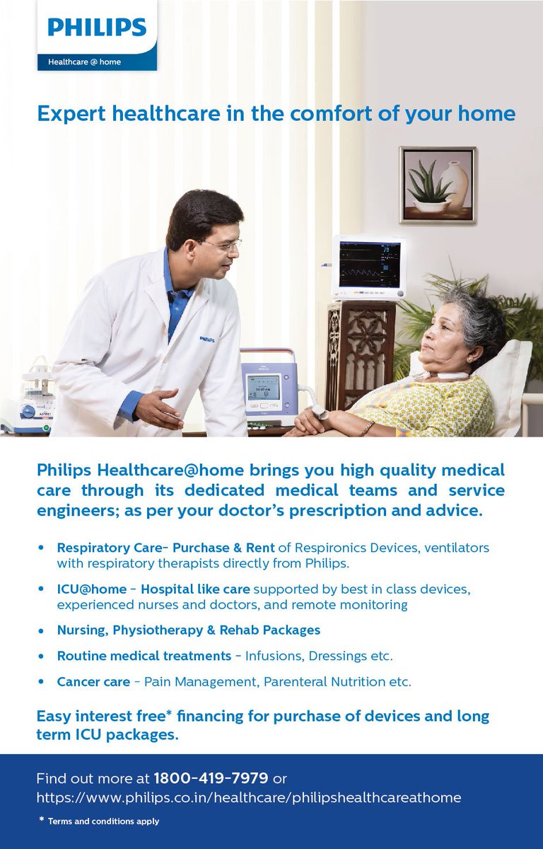 Philips India Healthcare@home tweet media