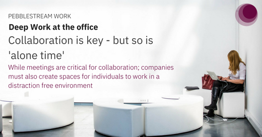 PblStream's tweet photo. In today's increasingly matrixed, locationally widespread and 'pushed-to-the-limit' work life; meetings, calls and face to face discussions are a part of work life. Taking time off to mindfully focus on the things that matter is key to success. Break out of the #activitytrap! https://t.co/vqQ9cm7K2Z
