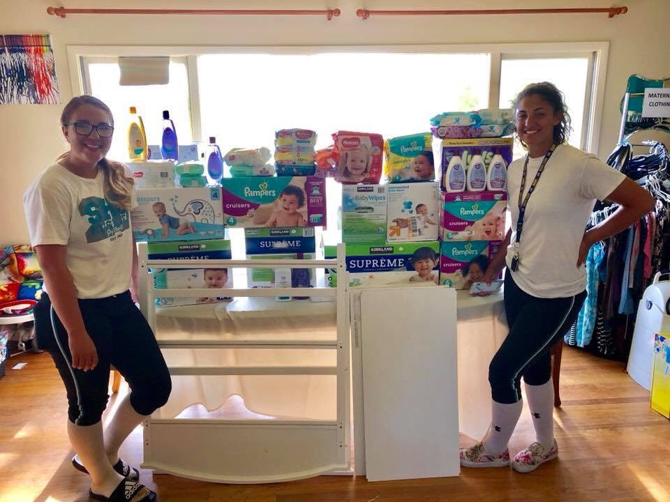 Thank you <a href="/Sheldon_HS/">Sheldon HS</a> softball team for your kindness and generosity! Our babies love you... #FosterFreeFuture