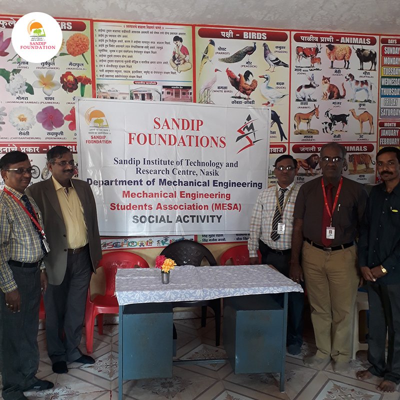 SandipInstitute's tweet photo. #SIRTC Mech Engg. Staff Visited to Nursery School Belgaon Dhaga with an initiative towards social development The Toy donation Drive was organized by team of Mechanical Engineering Students Association (MESA)in association with the faculty members of #MechanicalEngineering Dept https://t.co/tOWT4uj3eW