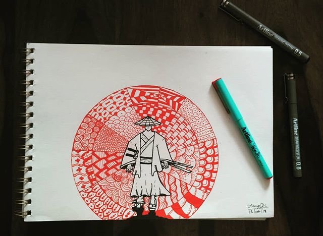 ArtlineIndia's tweet photo. Check out this awesome Samurai artwork by emperor_doodles using Artline’s Drawing Pens and Yoodle Pens!
Key features:
- Fine tip 0.4 mm pens with 25 vibrant colours
- Water based ink which doesn't bleed through paper
Available at Amazon: https://t.co/MF9DNPsM4t https://t.co/nsCHOdZ5Mq