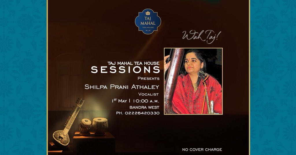 Join us for a melodious performance by vocalist Shilpa Prani Athaley. Hailing from the Jaipur gharana of Hindustani music, Athaley is a pupil of the veteran singer Kumudini Katdare and is renowned for her flawless renditions of the Natyageet and Abhang.
#ClassicalMusic #Bandra
