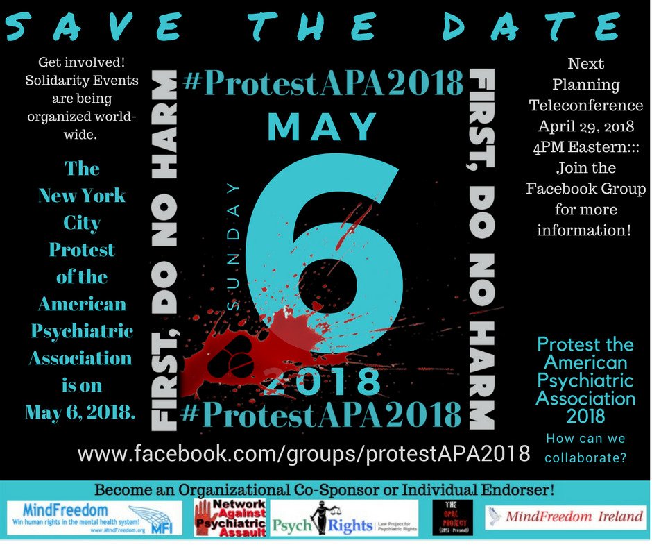 lauren10e's tweet photo. #ProtestAPA2018 #FirstDoNoHarm https://t.co/2k3Tzrvwgo https://t.co/4ukTPcV79c