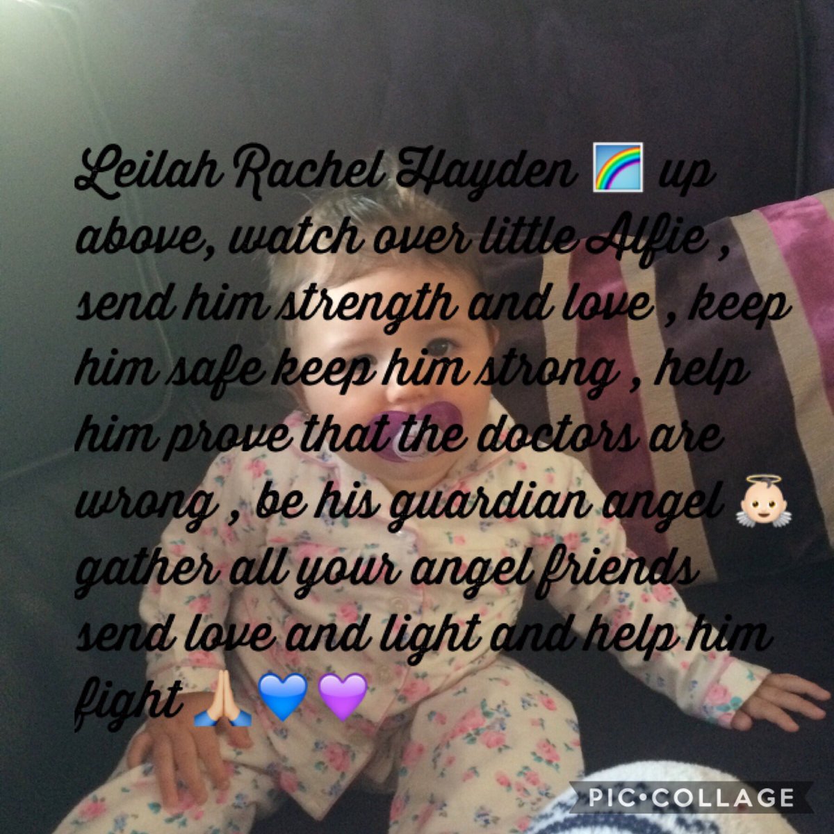 TheLeilahFound's tweet photo. @Alfiesarmy16 🙏🏼💙💜 https://t.co/h4WyDjfRvU